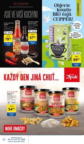 aktuální leták Tesco 30.9.2026-27.10.2026
