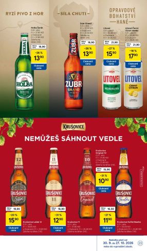 aktuální leták Tesco 30.9.2026-27.10.2026