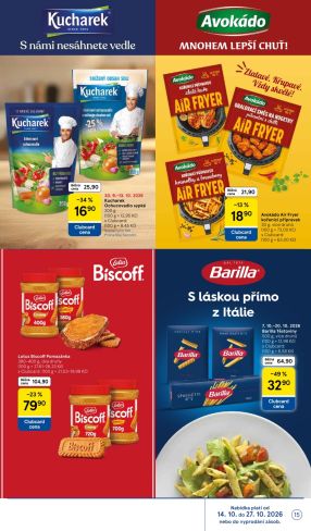 aktuální leták Tesco 30.9.2026-27.10.2026