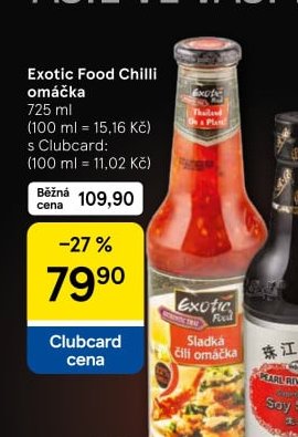 Exotic Food Chilli omáčka