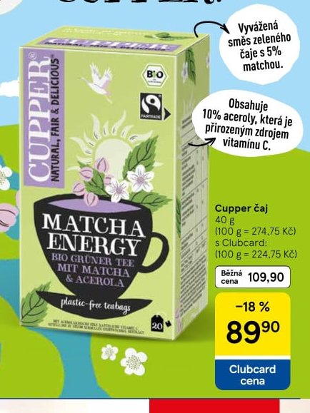 Cupper čaj