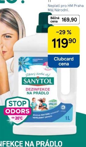 Sanytol Dezinfekce na prádlo