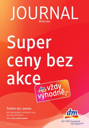 aktuální leták dm drogerie 2.10.2026-28.10.2026