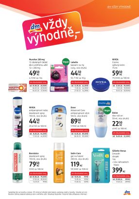 aktuální leták dm drogerie 2.10.2026-28.10.2026
