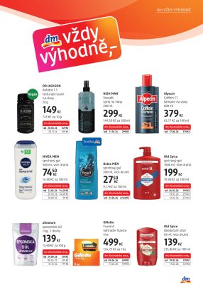 aktuální leták dm drogerie 2.10.2026-28.10.2026