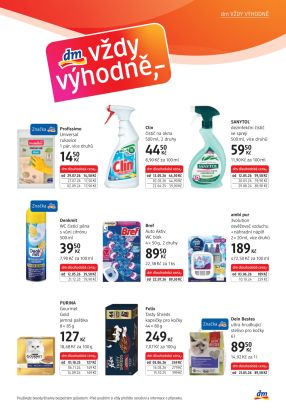 aktuální leták dm drogerie 2.10.2026-28.10.2026