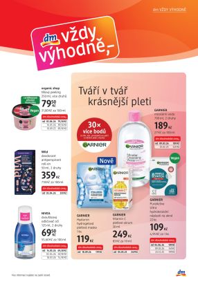 aktuální leták dm drogerie 2.10.2026-28.10.2026