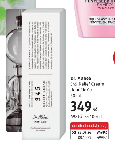 Dr. Althea 345 Relief Cream denní krém