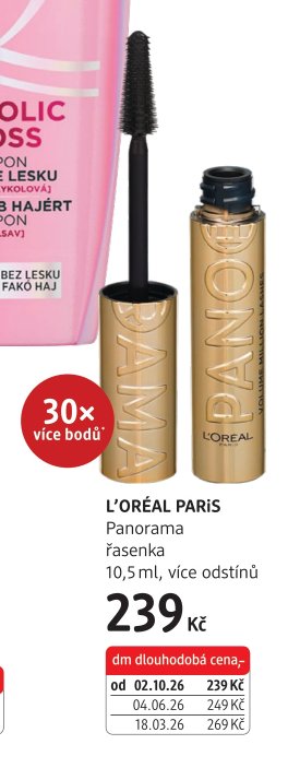 L'ORÉAL PARIS Panorama řasenka
