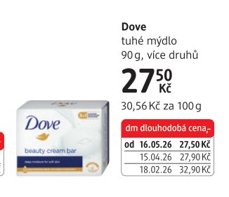 Dove tuhé mýdlo 90 g, více druhů