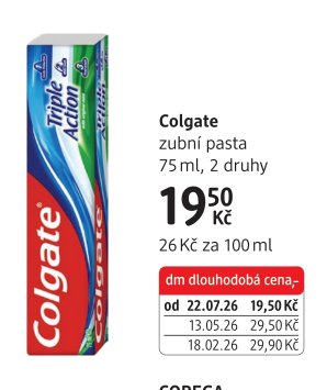 Colgate zubní pasta 75 ml