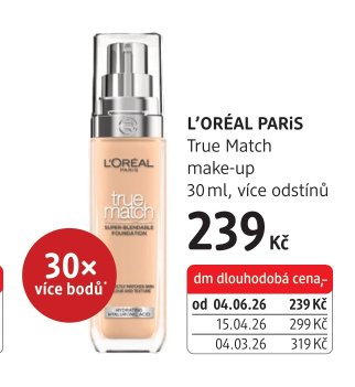 L'ORÉAL PARIS True Match make-up
