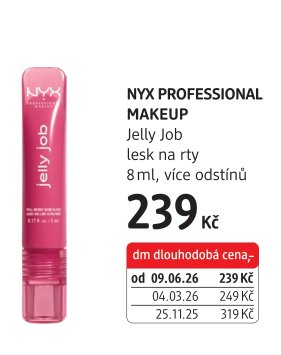 NYX PROFESSIONAL MAKEUP Jelly Job lesk na rty