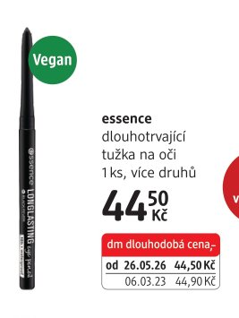 essence dlouhotrvající tužka na oči