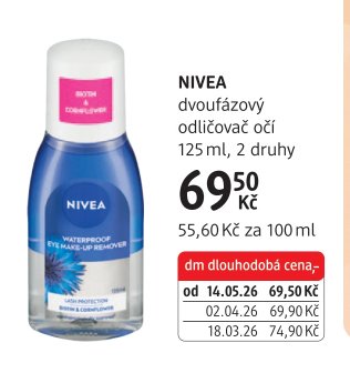NIVEA dvoufázový odličovač očí
