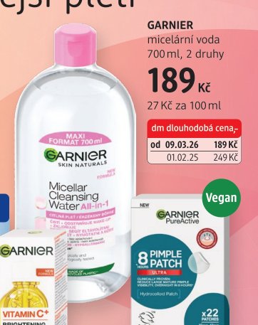 GARNIER micelární voda