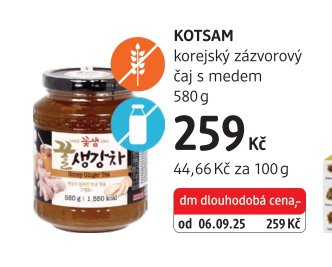 KOTSAM korejský zázvorový čaj s medem