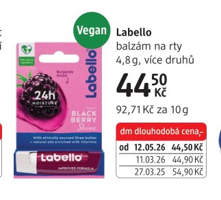 Labello balzám na rty