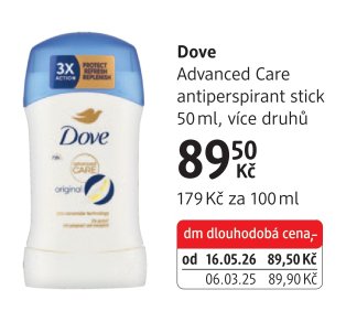 Dove Advanced Care antiperspirant stick