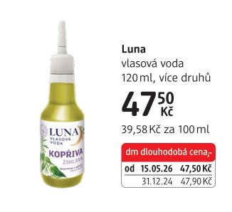Luna vlasová voda 120 ml