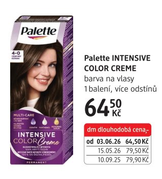 Palette INTENSIVE COLOR CREME barva na vlasy