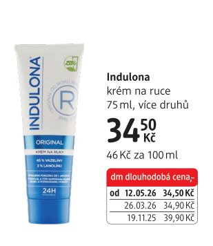 Indulona krém na ruce 75 ml