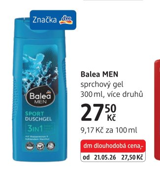 Balea MEN sprchový gel 300 ml, více druhů