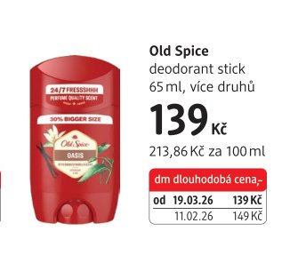 Old Spice deodorant stick 65 ml, více druhů