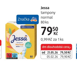 Jessa tampony normal 80 ks