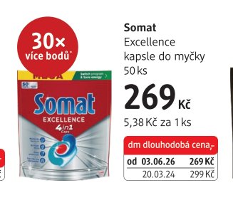 Somat Excellence kapsle do myčky