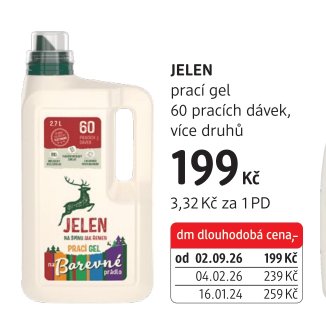JELEN prací gel