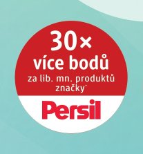 30x více bodů za lib. mn. produktů značky Persil
