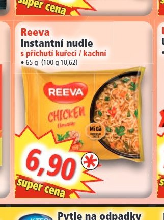 Reeva Instantní nudle - Norma aktualniletaky.eu