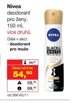 Nivea deodorant