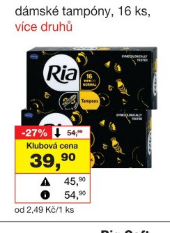 Ria dámské tampóny