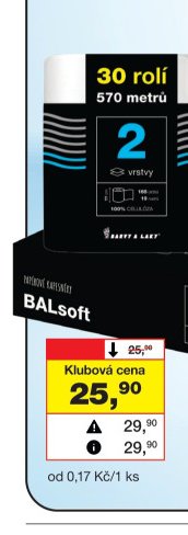 BALSOFT papírové kapesníky