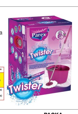Parex rotační pedálová úklidová sada