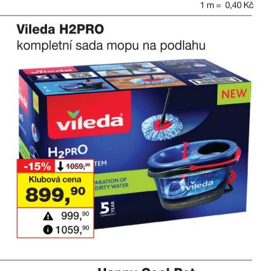 Vileda H2PRO kompletní sada mopu