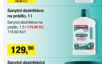 Sanytol dezinfekce na prádlo, 1 l