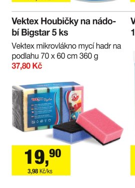 Vektex Houbičky na nádobí Bigstar 5 ks