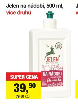 Jelen na nádobí, 500 ml, více druhů