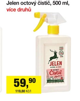 Jelen octový čistič, 500 ml, více druhů