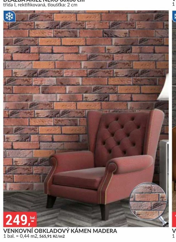 VENKOVNÍ OBKLADOVÝ KÁMEN MADERA