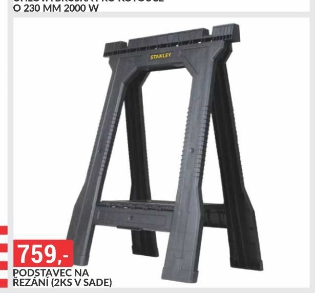 PODSTAVEC NA ŘEZÁNÍ (2KS V SADĚ)