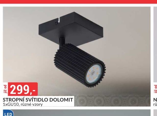 STROPNÍ SVÍTIDLO DOLOMIT