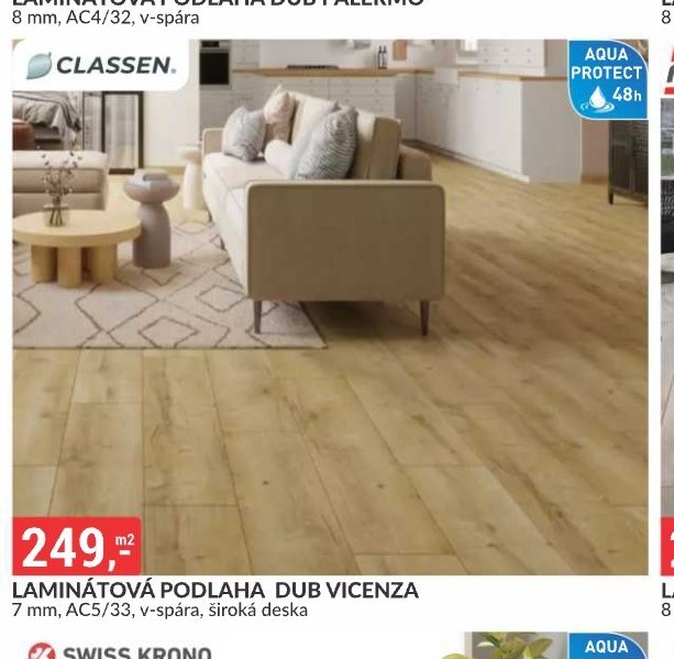 LAMINÁTOVÁ PODLAHA DUB VICENZA