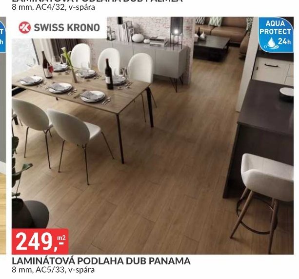 LAMINÁTOVÁ PODLAHA DUB PANAMA