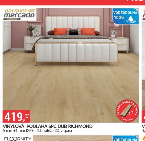 VINYLOVÁ PODLAHA SPC DUB RICHMOND