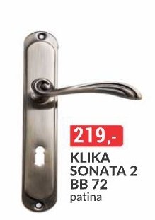 KLIKA SONATA 2 BB 72 patina