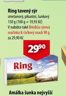 Ring tavený sýr